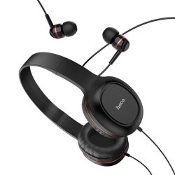 Hoco W24 Headphones wired with mic set with earphones